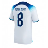 Echipament fotbal Anglia Jordan Henderson #8 Tricou Acasa Mondial 2022 maneca scurta